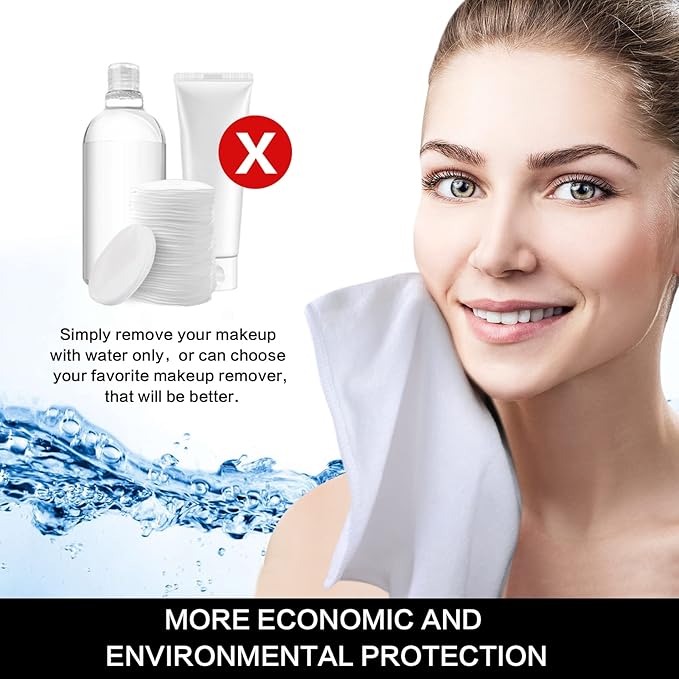 SINLAND Brushed Microfiber Facial Cloths Fast Drying Washcloth 12inch x 12inch Absorbent Face Wash Cloth Soft Makeup Remover Cloths