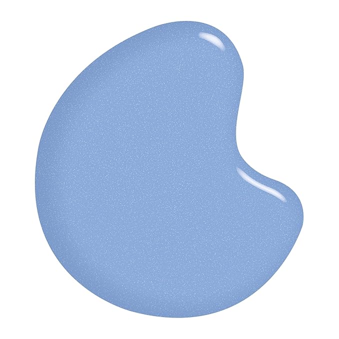 Sally Hansen Good. Kind. Pure. Nail Polish | Plant-Based, Vegan, 16-Free Formula | Opaque, Shiny | 370 Crystal Blue | Light Sky Blue Nail Color
