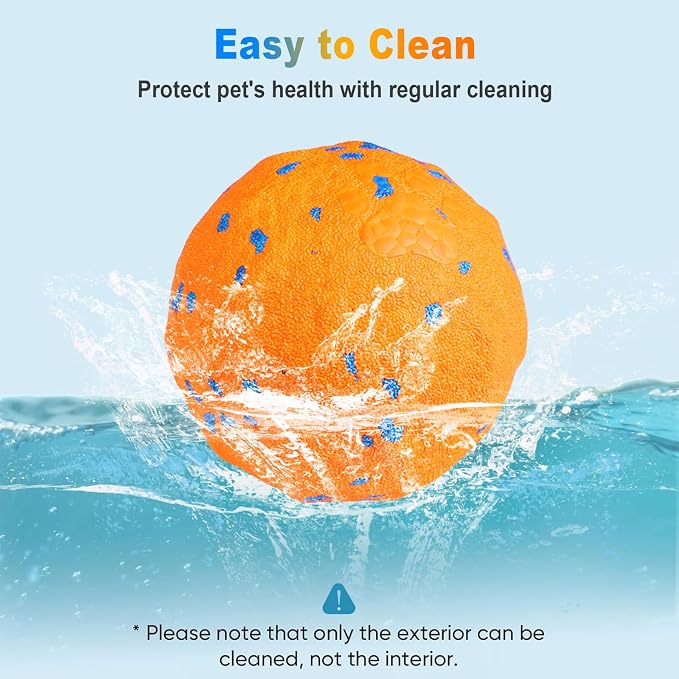TVM Interactive Dog Toys Ball, Automatic Moving,Bouncing Chew Toys, E-TPU Material, Suitable for Large and Medium-Sized Dogs, Used for Boredom Relief andDaily Training