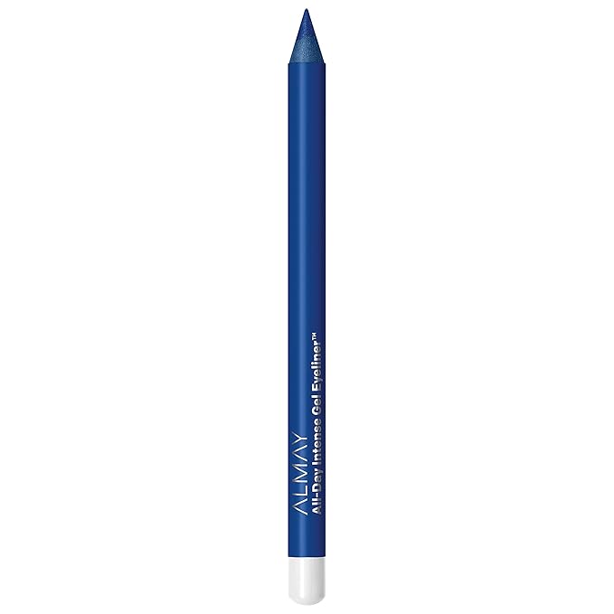 Almay Gel Eyeliner, Waterproof, Fade-Proof Eye Makeup, Easy-to-Sharpen Liner Pencil (Packaging May Vary), 120 Nocturnal Navy, 0.045 oz