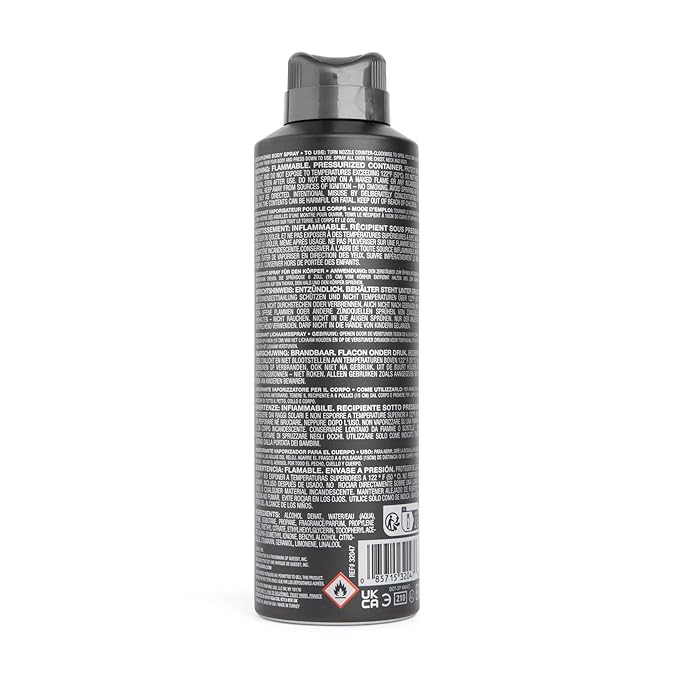 GUESS Seductive Homme Deodorizing Body Spray for Men, Oriental, 6 Fl Oz