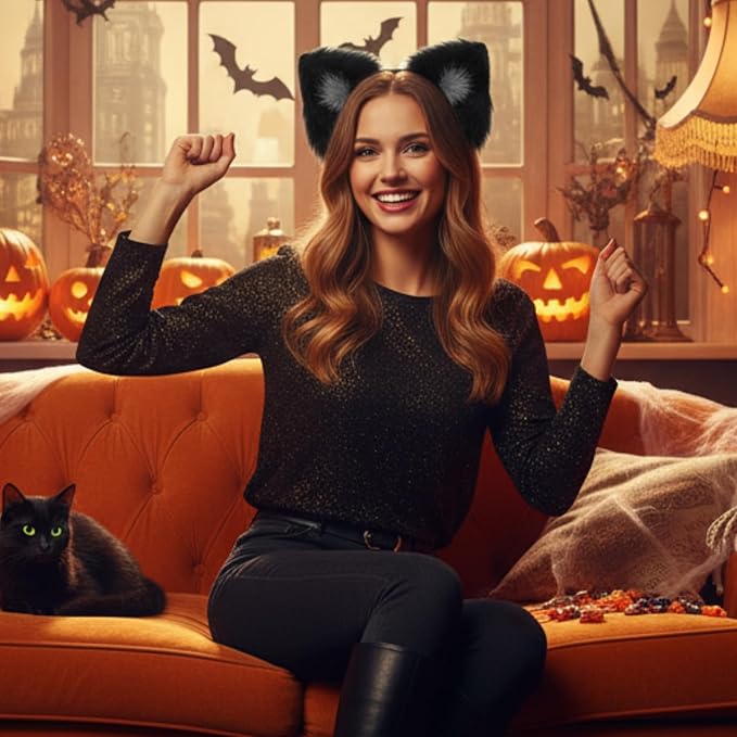 Women's Ears Headband for Halloween Cosplay Party Themed Costume