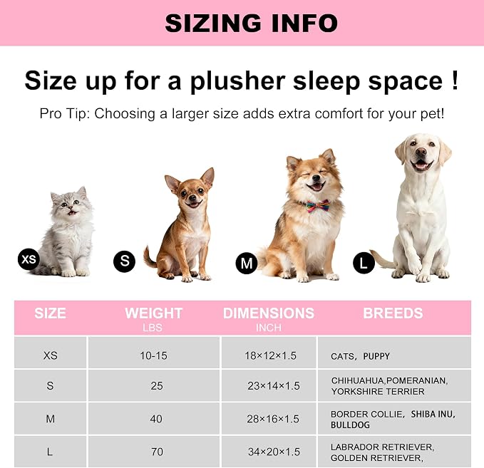 pobopobo Dog Crate Pad, Ultra Soft & Anti-Slip Kennel Mat, Secure Fit for Metal Crates & Dog Cages, Washable Cozy Bed for Small Medium Large Dogs (Pink, M(28"*16"*1.5"))