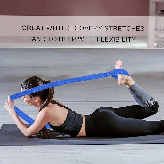 A AZURELIFE [MAT NOT Included] Yoga Mat Sling, Yoga Mat Straps for Carrying, Easy-Cinch Yoga Mat Holder Strap