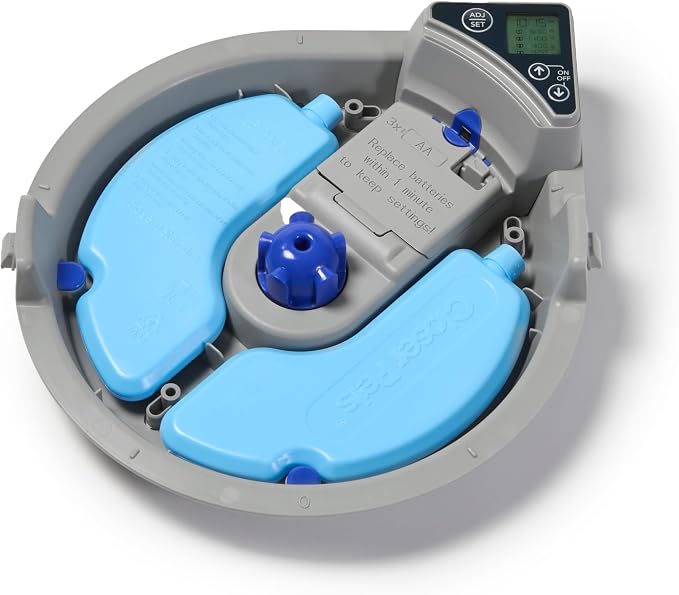 Cat Mate C500 Automatic Digital Pet Feeder for Dogs and Cats BPA and BHT Free with Ice Packs