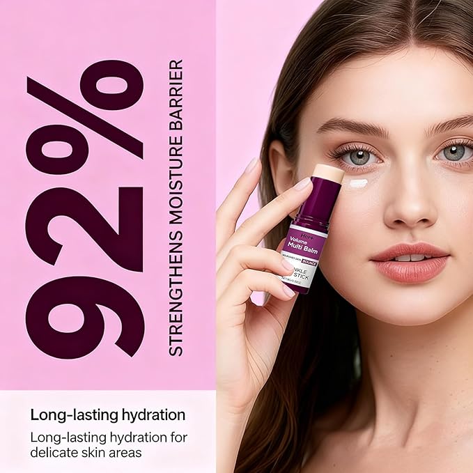 Her+ Calcium Multi Balm Stick, Her+ Nutrition Volume Calcium Balm, Firming & Moisturizing, Korean Collagen Skincare, Anti-Wrinkle, Hydrating, Lifting Cream for Eyes, Face & Neck