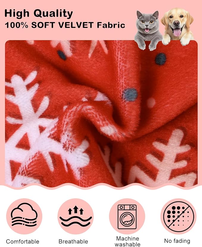 CuteBone Dinosaur Costume Halloween Christmas Dog Pajamas, Stretchy Spandex Crystal Velvet Sleepwear Coat for Small Dogs, Soft & Warm Pet Outfit Clothes for Cold Weather, Cozy Pullover Design COSP29M