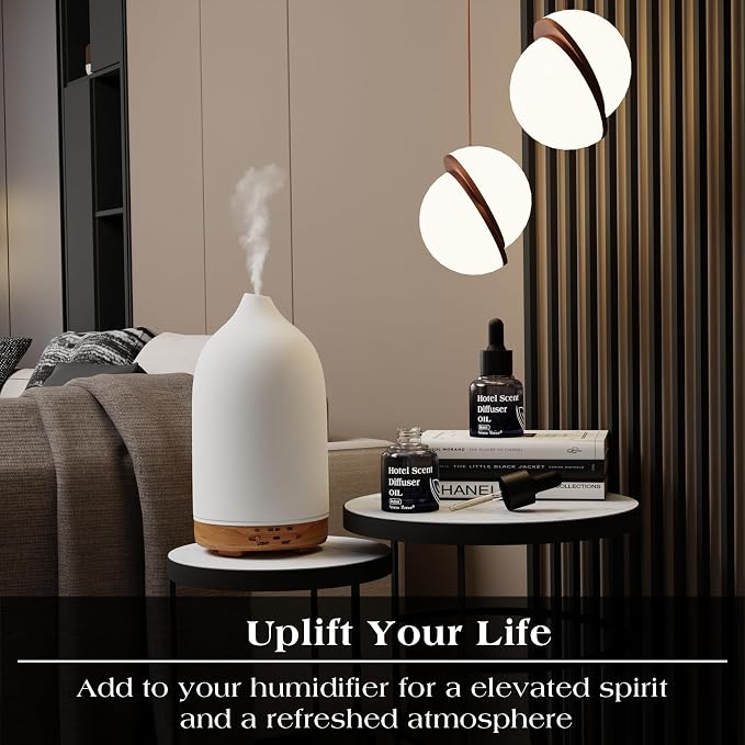 Hotel Diffuser Oil - Inspired by Luxury Scent - Essential Oils 15mL - Luxury Aromatherapy Oil for Waterless Diffuser, Humidifier, Ultrasonic & Reed - 150mL