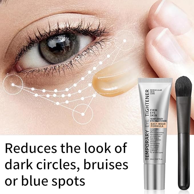 Perfection Eye Tightener, Instant Firming Primer, Gentle Skin Care Moisturizing Eye Tightener Cream with Brush for Fine Lines, Wrinkles and All Skin Types (1)