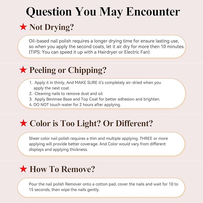 Nude Nail Polish Quick Dry, Natural Sheer Color Nail Lacquer, Long Lasting & Fast Drying, Fingernail Concealer Polish, 12ML for French Manicure Gift