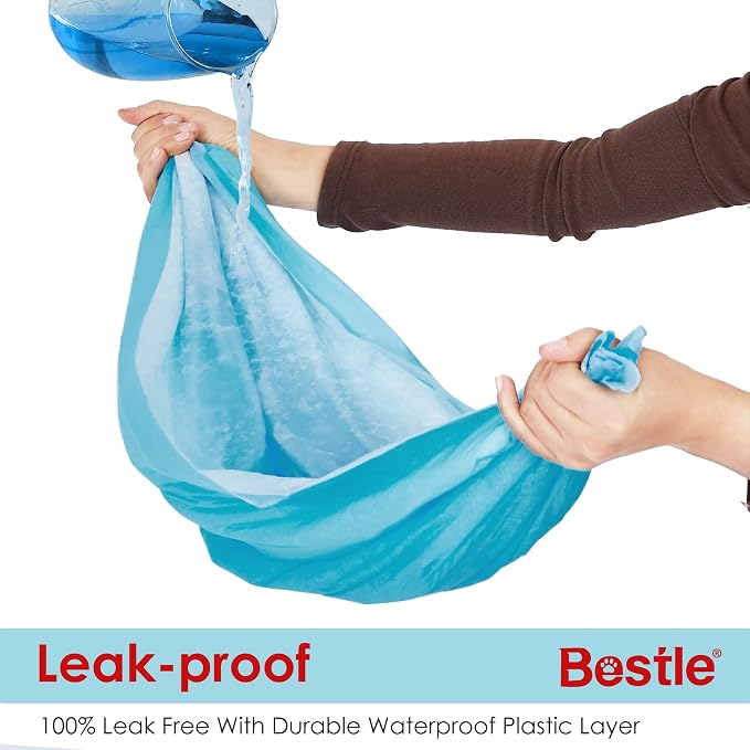 BESTLE Pet Training and Puppy Pads Pee Pads for Dogs 22"x22"-50 Count Super Absorbent & Leak-Proof