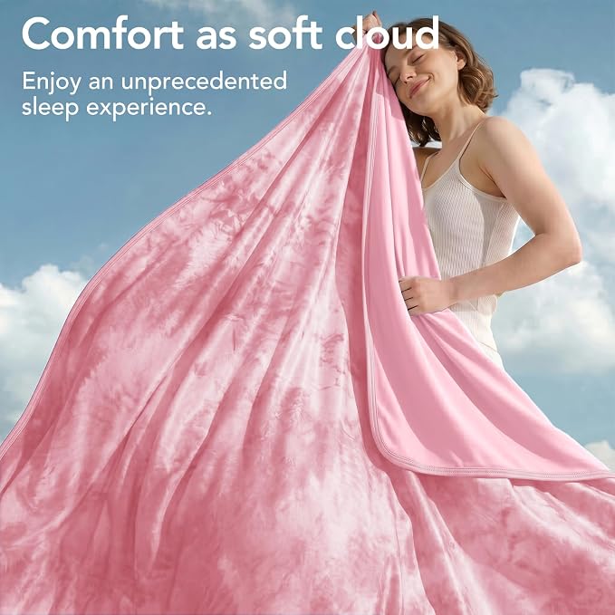 Cooling Blanket 90''x104'' for Hot Sleepers, Arc-Chill Q-Max>0.35 Double Sided Cold Blankets for Night Sweats, Cool Soft Lightweight Summer Blanket for Sofa Bed Couch, Gifts for Women King