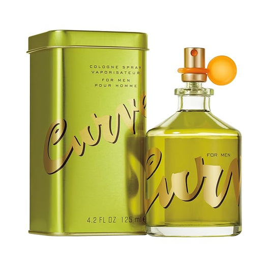 Curve for Men Cologne Spray, Spicy Woody Magnetic Scent for Day or Night, 4.2 fl oz