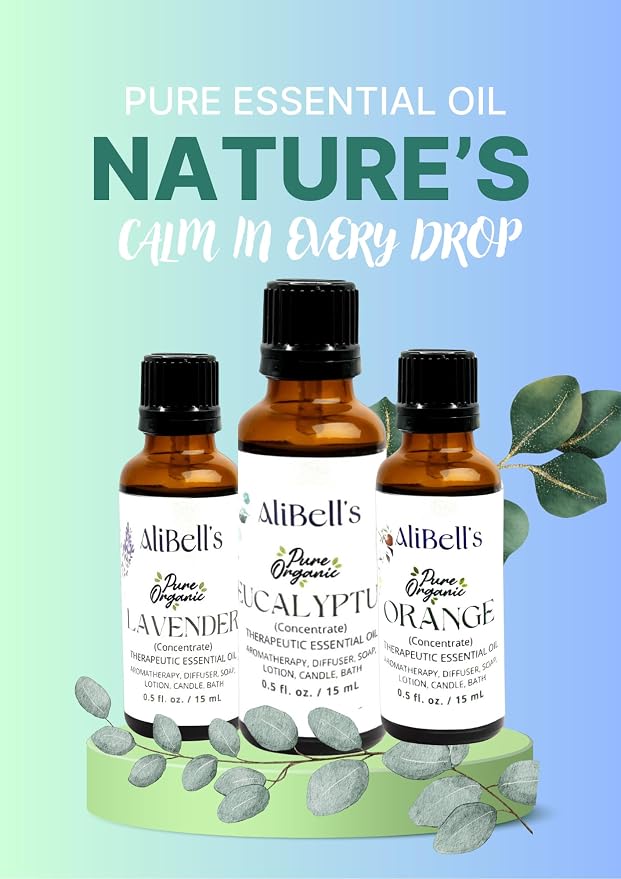 Lavender Oil Organic - 15ml- Wool Dryer Balls Essential Oil, for Massage, Relaxing Aromatherapy for Home, Office, Car, Baby Nursery - Grade A, DIY Skincare, Hair, Pet Safe