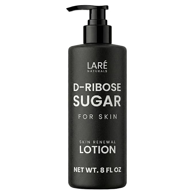 Ribose Sugar for Skin - Ribose Cream - D-Ribose - Working Hands Cream - Lightweight Moisturizer with D-Ribose & Vitamin E - 8 fl oz - Unscented
