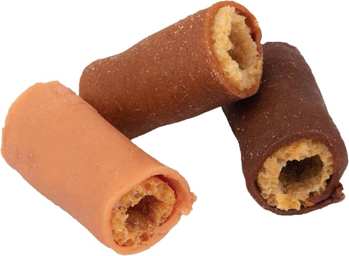 Good 'n' Tasty Soft & Crunchy Roll High Protein Dog Treat, 3 oz | Premium Chicken, Duck or Beef, Real Protein is the #1 Ingredient, No Artificial Flavors or Colors Added, For Adult Dogs
