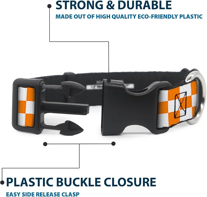 Buckle-Down Plastic Clip Dog Collar