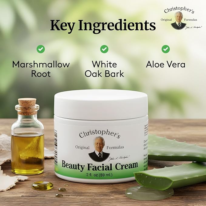 Christopher's Original Formulas Beauty Facial Cream, 2 oz (3 Pack)