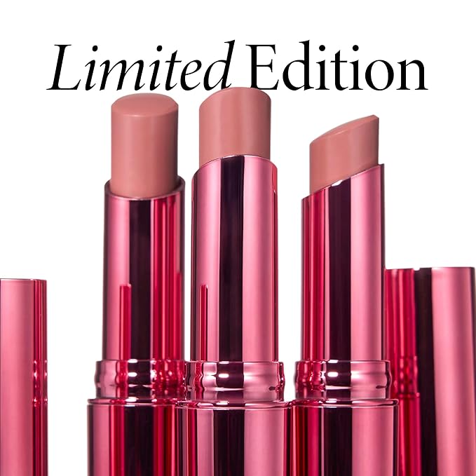 LAURA GELLER NEW YORK Jelly Balm Moisturizing Tinted Lip Balm - Kiss-n-Tell - Hydrating Vitamin E - Semi-Shine Finish (Valentine's Day Limited Edition)