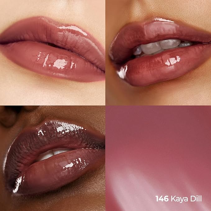 Laka Fruity Glam Tint, 4.5g/0.15oz, Glowing Lip Stain with Wide Color Spectrum, Hydrating & Lightweight Texture, Buildable Color, Non-Sticky, Vegan, K-Beauty (#146 Kaya Dill)