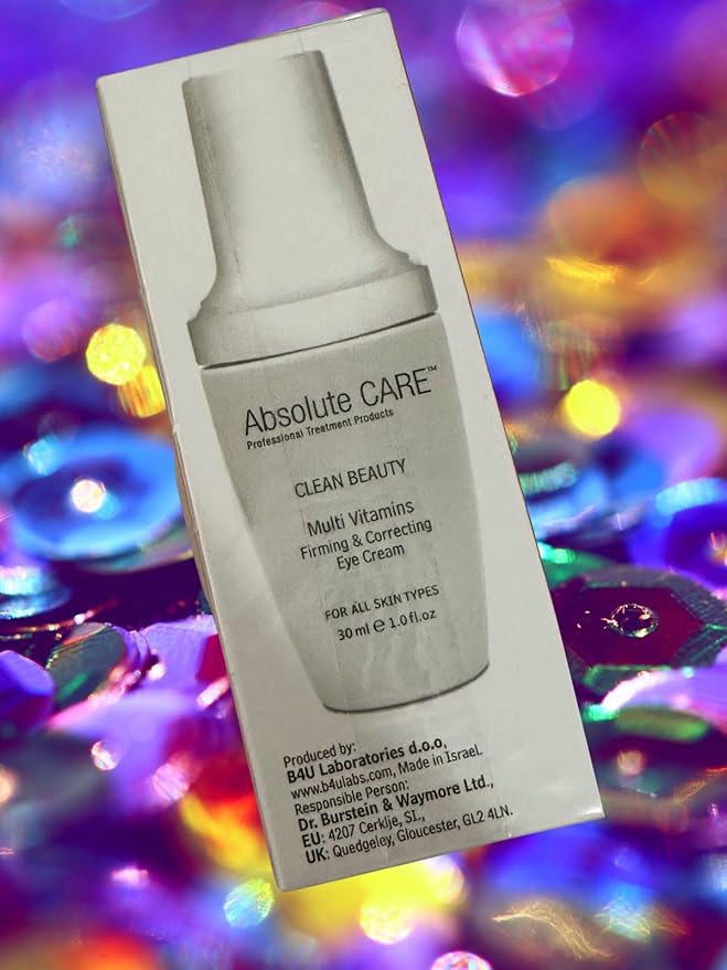 Absolute Care Clean Beauty Multi-Vitamins Firming & Correcting Eye Cream for All Skin Types