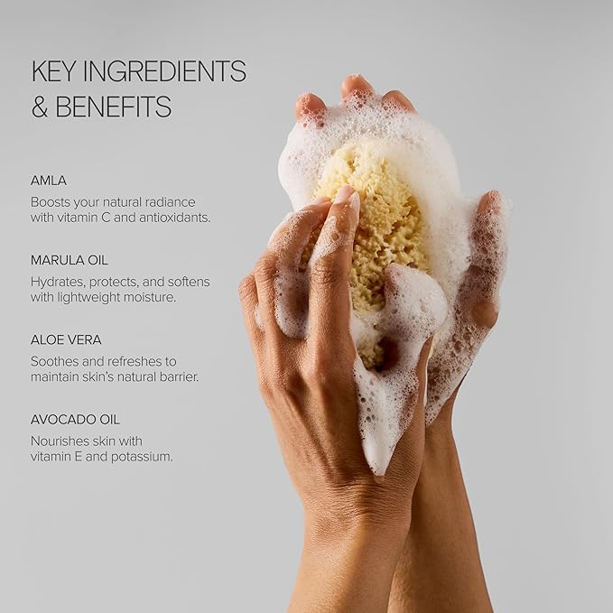 Alo Mega-C Body Wash | Nourishing Formula Made with Aloe, Vitamin E & Marula Oil | Infused with Magnesium | Citrus Scent | 31.5 fl. Oz