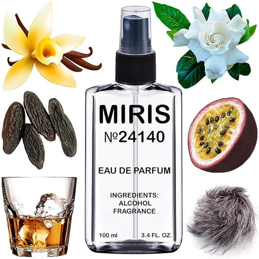 MIRIS No. 24140, Inspired by 212 Vip, Long-Lasting Eau de Parfum for Women, Spray 3.4 Fl Oz / 100 ml
