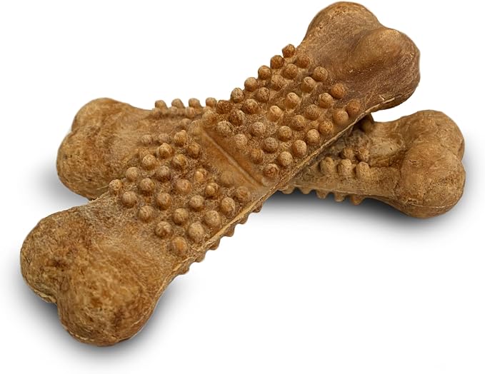Nylabone Nubz Natural Dog Treats Made with Real Chicken, Small, 4 Count | Long lasting dog chews, made in USA, limited ingredients, highly digestible, dog dental treats for small dogs up to 30 lbs