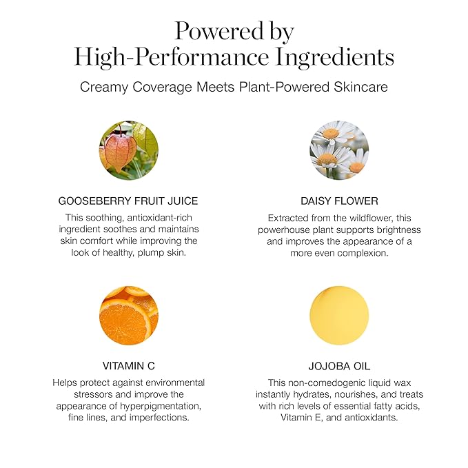 Ogee Complexion Perfecting Liquid Foundation - Lightweight Tinted Moisturizer For Face (Oak 5.25N - Medium Beige, Golden Undertones) - with Vitamin C & Jojoba Oil - Certified Organic & Made in USA