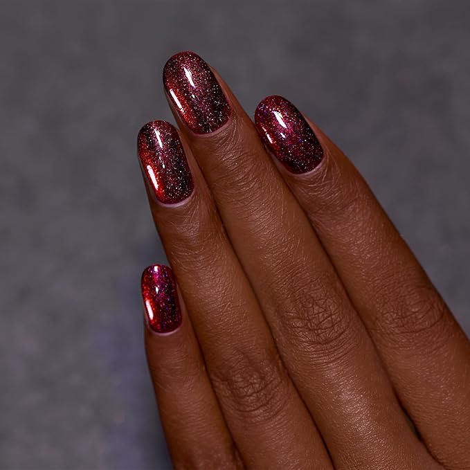 ILNP Carrie - Blood Red Holographic Nail Polish