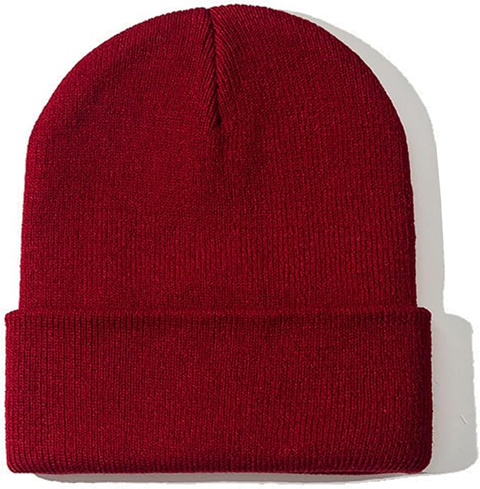 ZOORON Beanie for Women Men Ski Watch Cap Cuffed Plain Skull Knit Hat Soft Fisherman Winter Hat