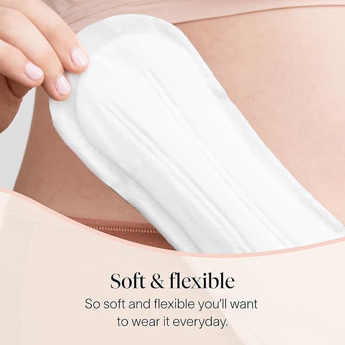 Cora 100% Organic Cotton Topsheet Bladder Liners (144 Long Bladder Liners)