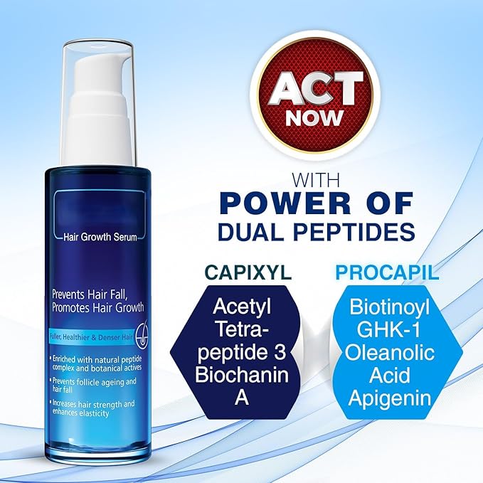 Clarity's (60 ml) folirich hair serum/for promotes hair growth/for fuller, healthier & denser hair/for men & women both (60 ml)