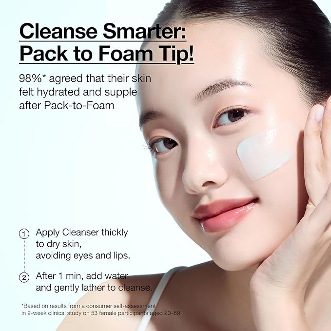 ANUA PDRN Hyaluronic Acid Moisturizing Cleansing Foam, Hydrating Facial Cleanser for Dry Skin, Daily Gentle Face Wash with Salmon DNA, Balancing & Pore Care, Korean Skincare (5.07 fl oz)