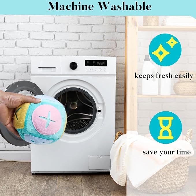2Pcs Rabbit Foraging Toy with Bell, Washable Puzzle Feed Game Toy