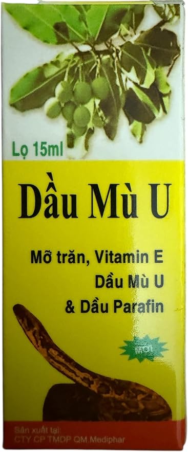 Dau Mu U Mo Tran - Tamanu & Python Fat Lotion 15ml