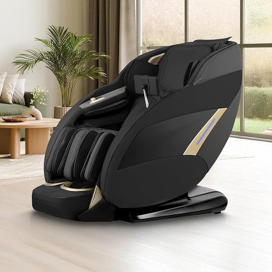 Titan 4D Endor l 4D Massage Roller l Full Body Massage Chair l Body Scan Technology l SL Track l 3 Stage Zero Gravity Reclining l Space Saving l Bluetooth Speakers (Black)