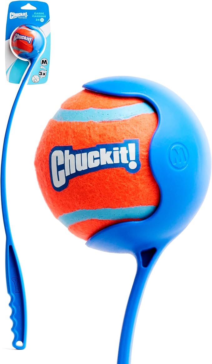 Chuckit! Classic 26M Dog Ball Launcher, 26in, Includes Medium 2.5in Ball