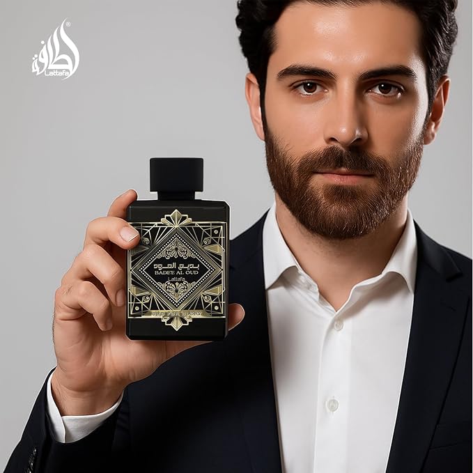 Lattafa Perfumes Bade'e Al Oud, Oud for Glory for Unisex Eau de Parfum Spray, 3.4 Ounce