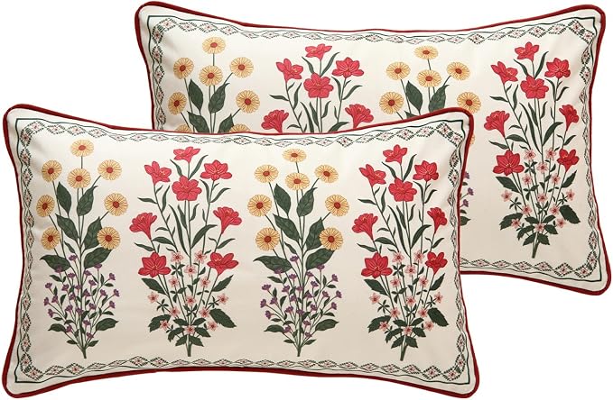 Designer Velvet Throw Pillow Cover,20"x12" Set of 2-Bertina C | Pillow Cover,Concealed Zipper Design,Dragonfly Pattern,Sofas,Bedroom,Living Room,Lounge Chairs,All Season Home Decor