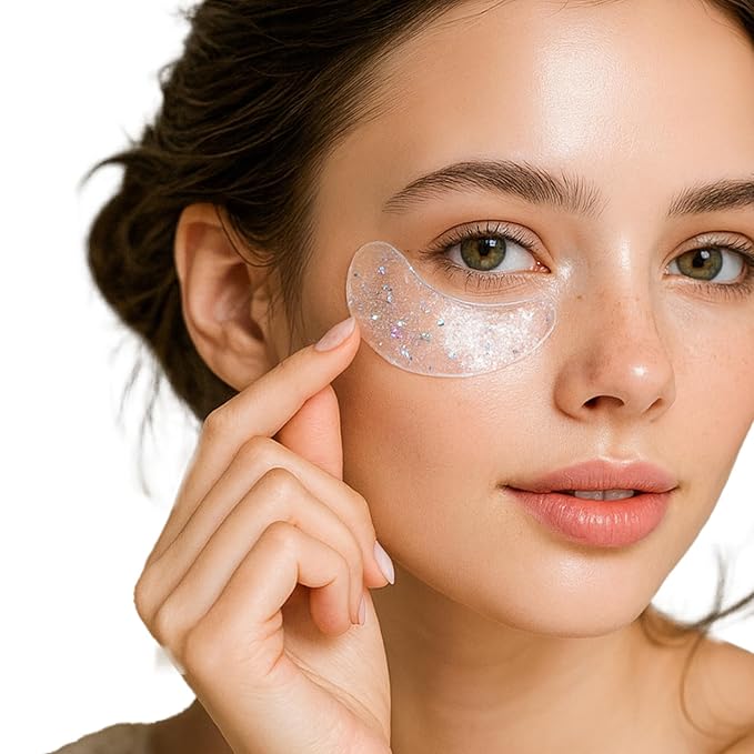 Eye Collagen Patch - 28 Pairs (2.5"x1.5") | Radiance Collagen, Eye Area Hydration, 15min | Hydrates Skin, Brightens Skin, Smooths Wrinkles & Reduces Puffiness (Gold)