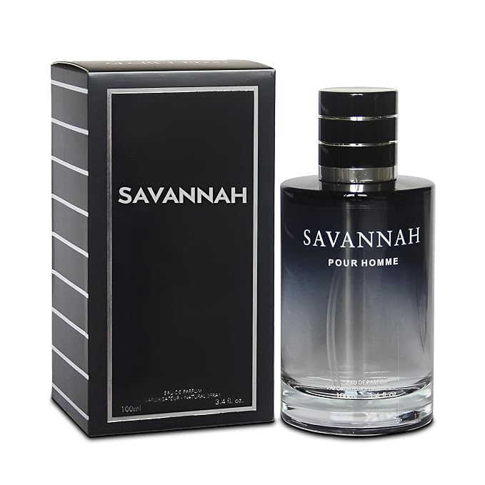 AFLUXE Men's Cologne SAVANNAH Bold Scent Eau de Toilette,3.4 Fl Oz Perfume for Men Every Day Used