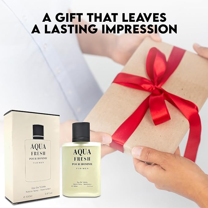AFLUXE Verse Adonis&Aqua Fresh Combo Men Cologne 3.4 Fl. Oz Men's Perfume Refreshing Combination of Woody Floral & Fruity Scents Eau De Parfum for Men Lasts All Day Best Gift for Any Occasion