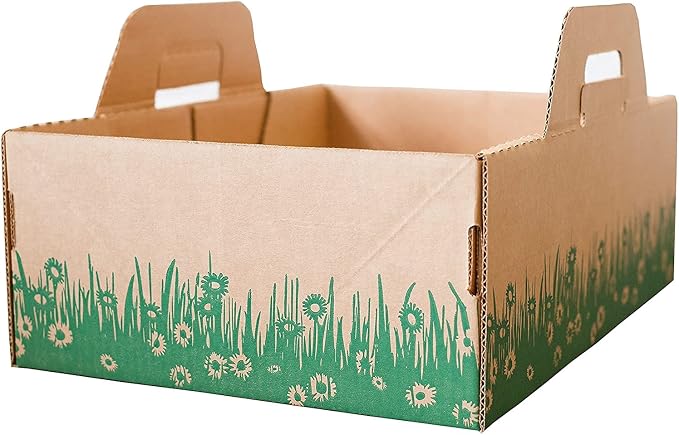 Disposable Ten Second Litter Boxes for Kitty/Cats. Made in the USA. Biodegradable Solution for Quick and Easy Disposal. Made of Recyclable Material. (4-Pack)