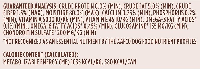 Nutrish Beef Wet Dog Food Chunks in Gravy, 13 oz. Can (Rachael Ray) | No Poultry By-Product Meal, Artificial Preservatives or Flavors, No Added Corn or Wheat Ingredients (Pack of 12)
