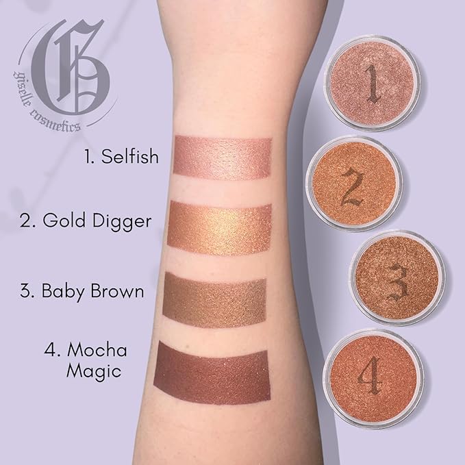 Mocha Magic Eyeshadow Palette - Versatile Make Up Kit with Highlighter Makeup - Perfect for Day to Night Looks - A Must have For All Makeup Collections