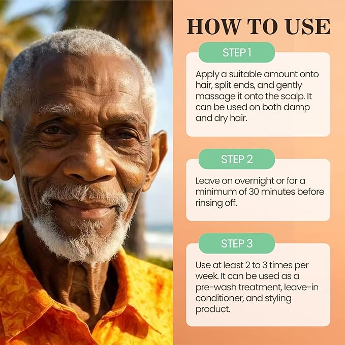 Batana Oil for Hair Growth Dr Sebi, 100% Raw Organic Batana Hair Mask from Honduras, Wild Growth Hair Oil, Scalp Oil Promotes Hair Thickness, Prevents Loss for Men & Women (4.06 Fl Oz, Nutmeg)