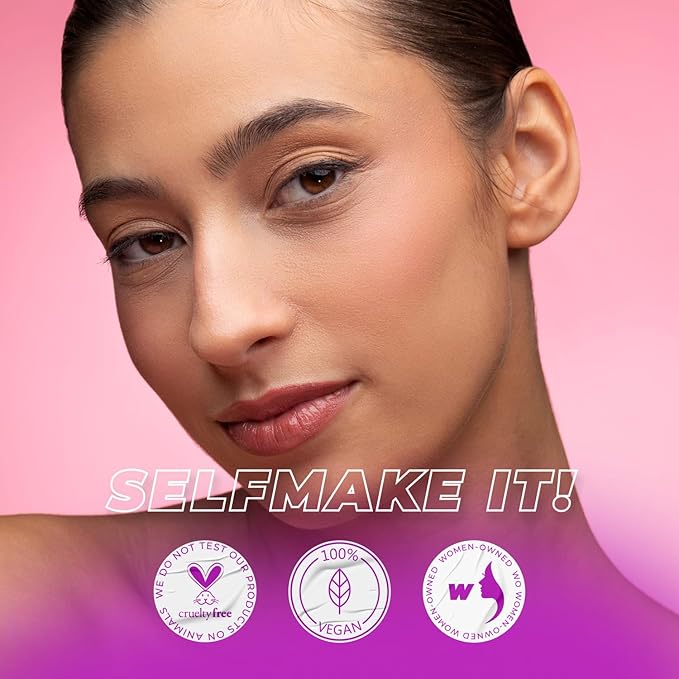 LAMEL Oh My Clear Face Full Coverage Foundation for Oily & Acne Prone Skin, Salicylic Acid & Tea Tree Extract, Anti-Blemish Sensitive Skin Care, Organic & Oil-Free, 407 Medium Tan, 40 ml / 1.35 fl.oz