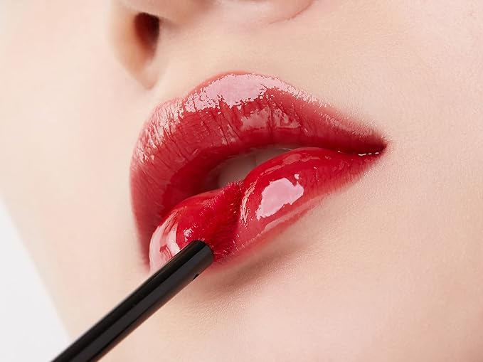JUNG SAEM MOOL LIP-PRESSION Glow Lasting Tint 0.14 Fl Oz, Water-In-Oil Gloss Tint for Hydrated, Plump Lips, Non-Sticky Comfortable Fit for Radiant Lip Stain, Korean Lip Makeup (More Deep Plum)
