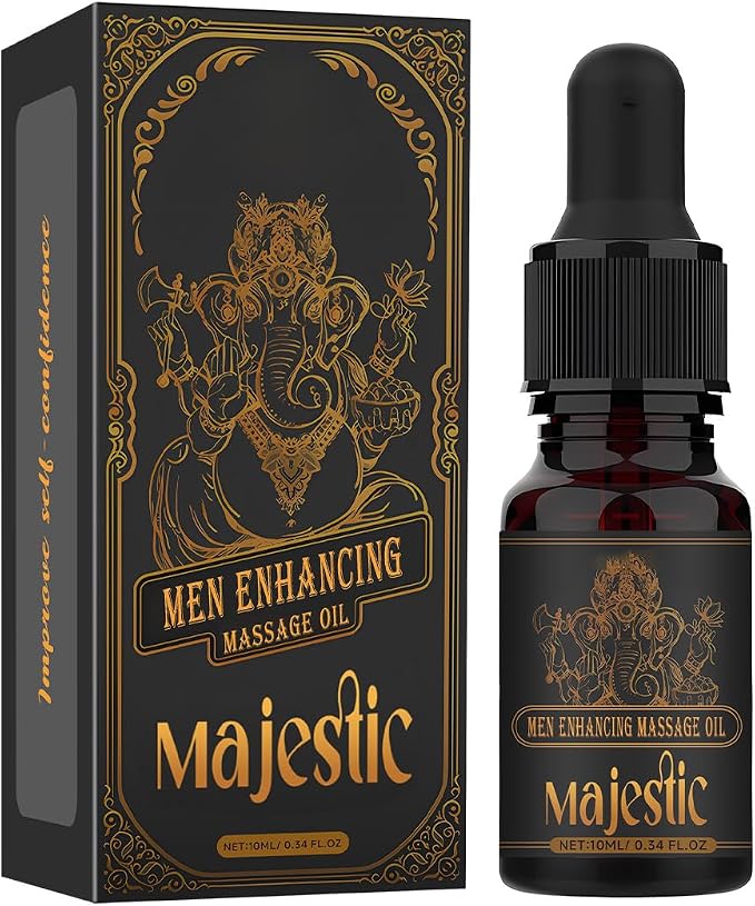 Male Enhancement Massage Oil,Penis Enlargement Oil Whit Ginseng &Aloe Extract Intense Moisturizing, Increase Sizethickness Strength and Performance to be Longer and Super Stronger